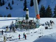 Umbrella bar at the Cilli Hütte