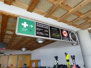 Information about the departure times of the Gletscherexpress