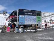 Information board at the Red Pine Gondola