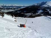 Complete snowmaking in the ski area