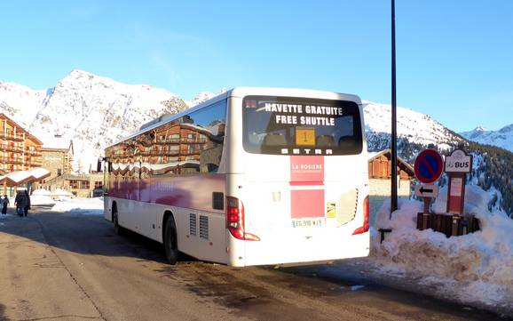 Mont Blanc (Monte Bianco): environmental friendliness of the ski resorts – Environmental friendliness Espace San Bernardo – La Rosière/La Thuile