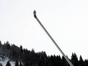 One of the many snow guns in St Colomban des Villards