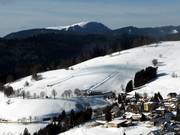 Bucklift with the slopes Skischulhang and Trainingshang