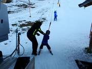 Assistance at the Anger platter lift