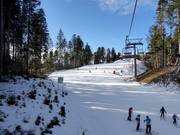 Wide and easy slope Le Cogole