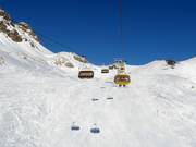 Lej da la Pêsch - 4pers. High speed chairlift (detachable) with bubble