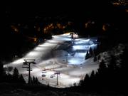 The highlight is night skiing on Monte Bondone