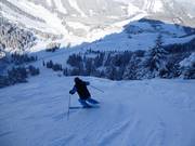 Challenging slope at Rastkopf