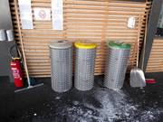 Waste separation in the ski area Les 3 Vallées