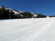 First-class slope grooming in the Kvitfjell ski resort