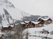 New apartment complex in chalet style in Le Corbier