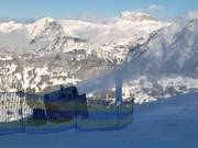 Snowmaking at Hochjoch