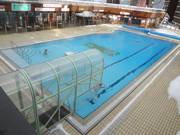 Heated outdoor pool in Le Corbier