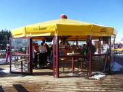 Umbrella bar Bergkaiser at Hartkaiser in Ellmau