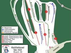 Trail map Kettlebowl