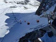 Schaufeljochbahn - 8pers. Gondola lift (monocable circulating ropeway)