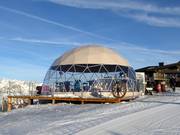 Après-ski La Roda at the summit Cima Paganella