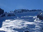 Slopes on the Marmolada