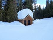 Toilets in the ski area