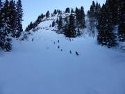 Difficult slope Warmtobel