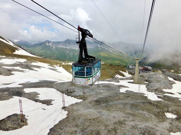 Passo Stelvio-Trincerone - 50pers. Aerial tramway/Reversible ropeway