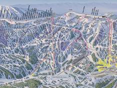 Trail map Wolf Creek