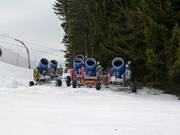 Snow cannons at Zauberberg