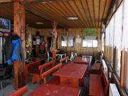 Ski hut at the mountain station