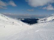 View of the vast landscape