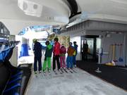 The staff is always present.