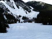 Panorama slope to the Lodge