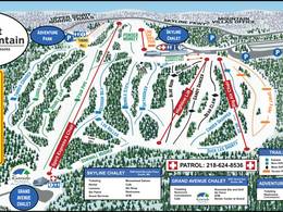 Trail map Spirit Mountain
