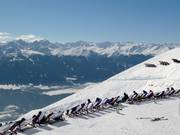 Relaxing on the Nordkette