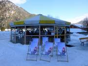 Umbrella bar at the valley station