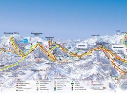 Trail map Hochkönig – Maria Alm/Dienten/Mühlbach