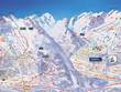 Trail map of the ski resort See