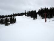 Ski slope in the Kirikeskus ski area