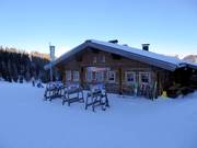 Adlerhorst-Höchalm at the Höchalmrinne on the Roßkopf