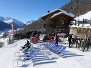 Mountain hut tip Baita Berghütte