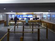 Well-maintained Guest Services area at the valley station