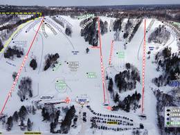 Ski resort Mont Ripley