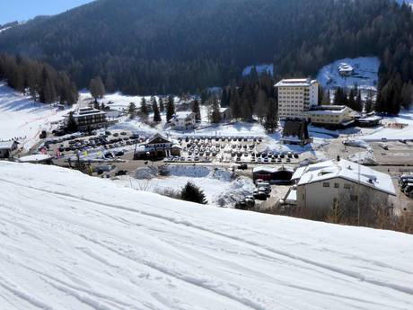 Vicentine Alps: access to ski resorts and parking at ski resorts – Access, Parking Folgaria/Fiorentini