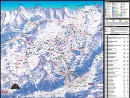 Trail map Ischgl/Samnaun – Silvretta Arena