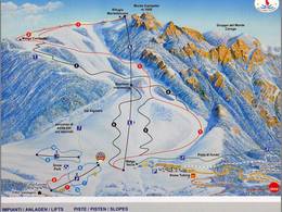 Ski resort Recoaro Mille