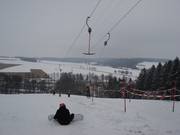 View from the mountain station