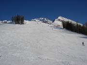 Wide slopes at Goldried