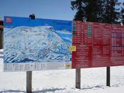 Slope information at the valley station