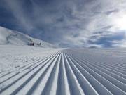Perfect slope preparation in the ski resort of Kolašin