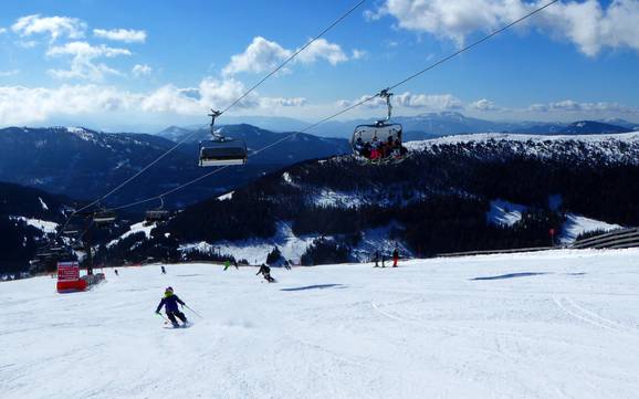 Skiing near Oberwölz