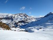 View from Collado del Ampriu towards Collado Basibé